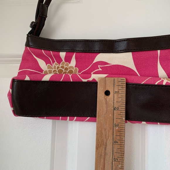 Victoria's Secret Y2k Angel Shoulder Bag Purse Floral Faux Leather Hand Pink - Picture 8 of 15